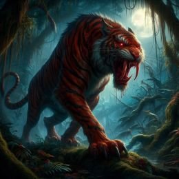 A vampire floating within a stasis chamber in a laboratory